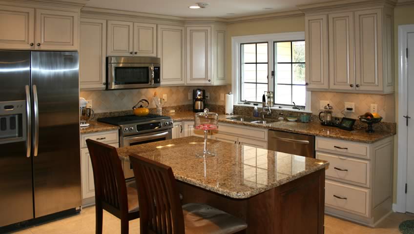 Small kitchen in setauket Long Island